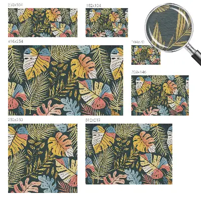 Papier peint photo sur tissu non tissé énergie tropicale
