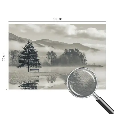 Papier peint photographique intissé paysage romantique