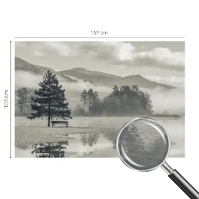 Papier peint photographique intissé paysage romantique