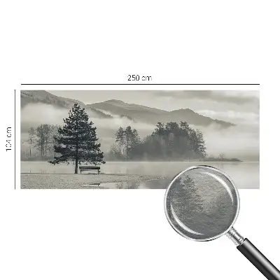 Papier peint photographique intissé paysage romantique