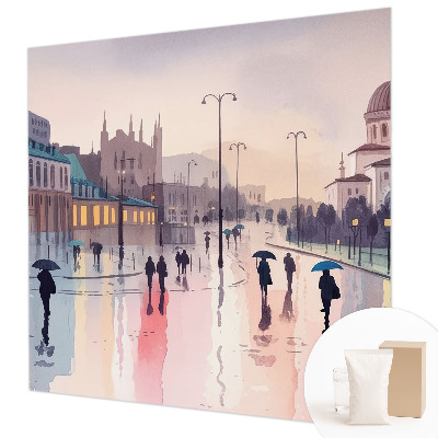 Décoration murale panoramique intissé Daždivá prechádzka