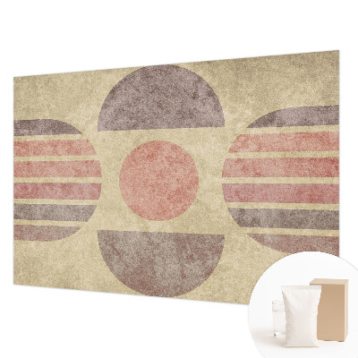 Papier peint salon moderne Geometrické tvary