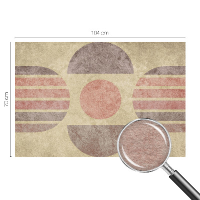 Papier peint salon moderne Geometrické tvary