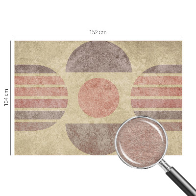 Papier peint salon moderne Geometrické tvary