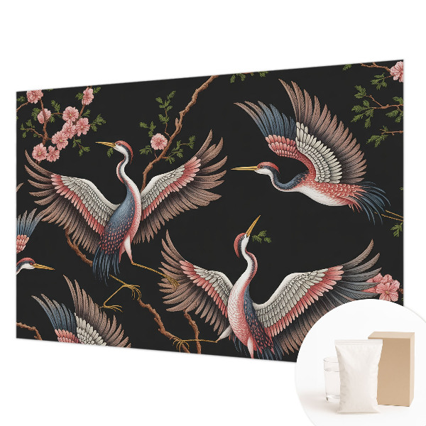 Papier peint chambre moderne Kvetinový vzor