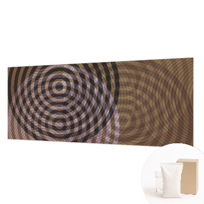 Poster mural panoramique Hypnotizujúce kruhy
