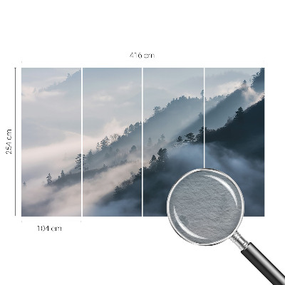 Papier peint panoramique Hmlistá krajina