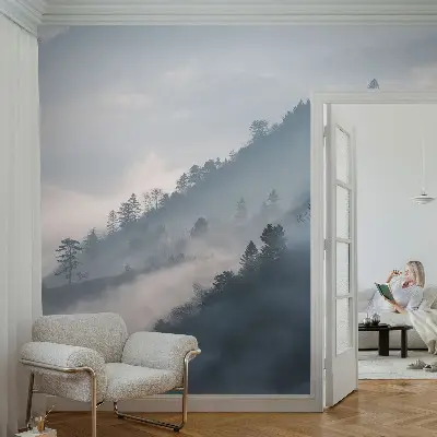 Papier peint intissé Paysage brumeux