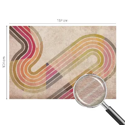 Papier peint photo grand format pour le mur Lignes géométriques