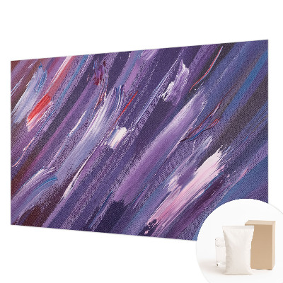 Papier peint panoramique sur mesure avec des traits colorés