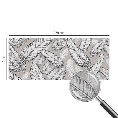 Papier peint photo grand format pour le mur Plumes subtiles