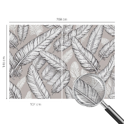 Papier peint panoramique moderne Jemné pierka