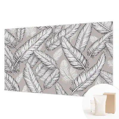 Papier peint photo grand format pour le mur Plumes subtiles