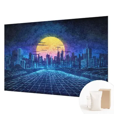 Papier peint intissé imprimé Paysage futuriste