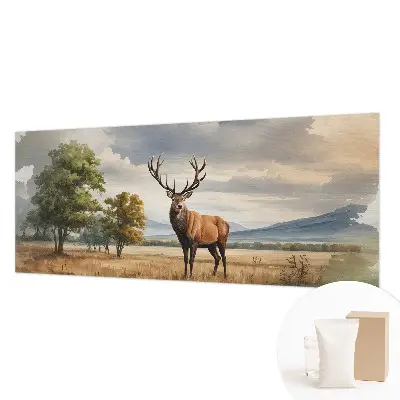 Papier peint photographique avec un motif de majestueux cerf