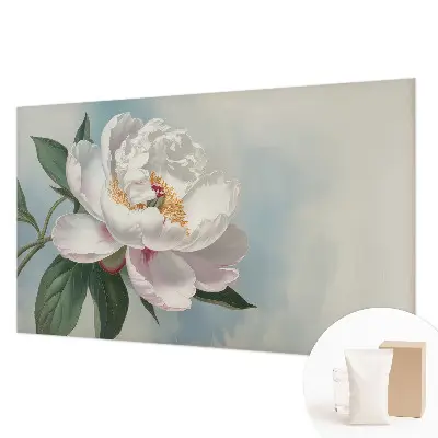 Papier peint photo sur tissu non tissé Magnifique pivoine