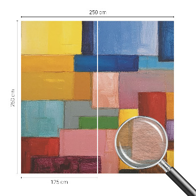 Tapisserie murale Farebné obdĺžniky