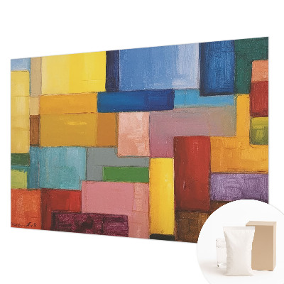 Tapisserie murale Farebné obdĺžniky