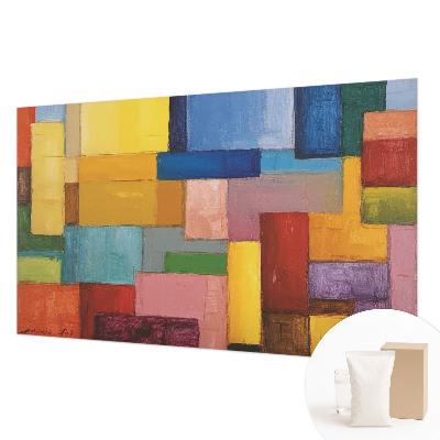 Tapisserie murale Farebné obdĺžniky