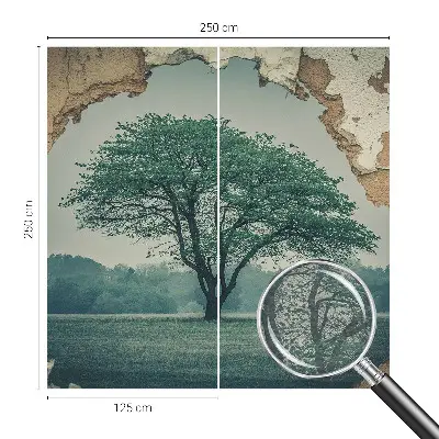 Papier peint intissé Un arbre solitaire