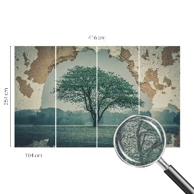Papier peint intissé Un arbre solitaire