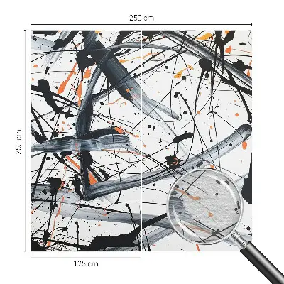 Papier peint intissé imprimé Chaos énergétique