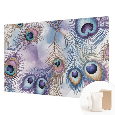 Papier peint chambre moderne Pávie perie