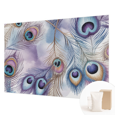 Papier peint chambre moderne Pávie perie