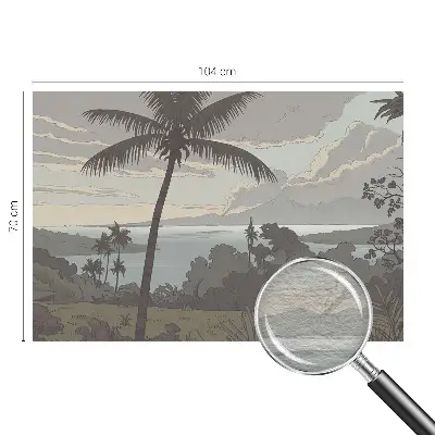 Papier peint intissé imprimé Paysage exotique