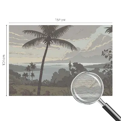 Papier peint intissé imprimé Paysage exotique