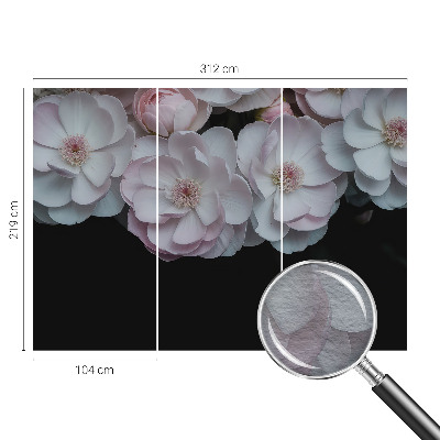 Papier peint panoramique chambre Jemná kytica