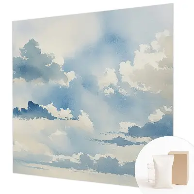 Papier peint photo imprimé sur tissu non tissé nuages ​​célestes