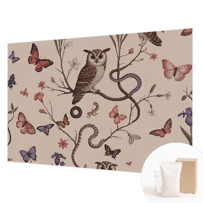 Papier peint panoramique de haute qualité avec un motif « Sova príroda »