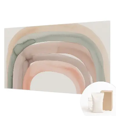 Papier peint photographique sur tissu non tissé Arches arc-en-ciel