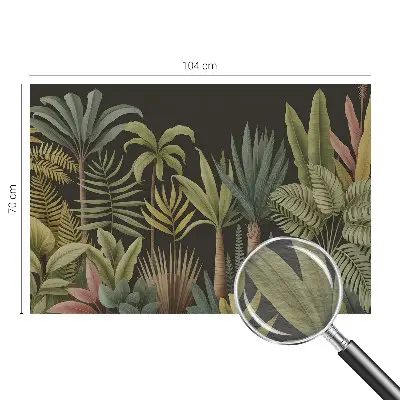 Papier peint intissé jungle tropicale