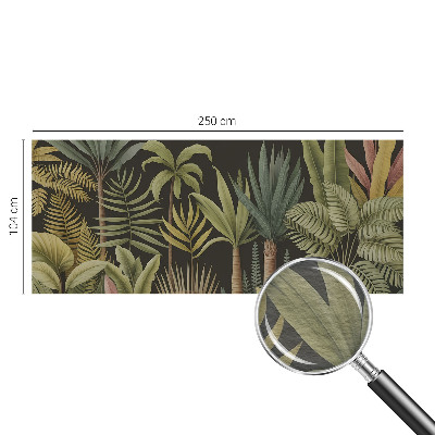 Papier peint panoramique facile à poser Tropická džungľa