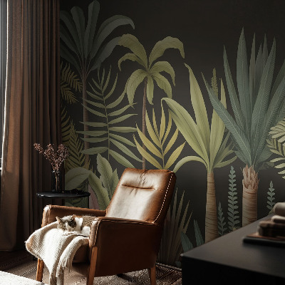 Papier peint panoramique facile à poser Tropická džungľa