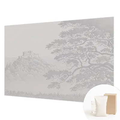 Papier peint photo sur tissu non tissé paysage de château