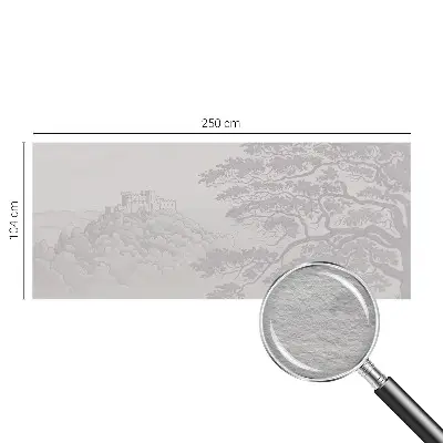 Papier peint photo sur tissu non tissé paysage de château