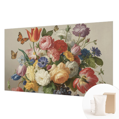 Tapisserie murale Kvety a motýle
