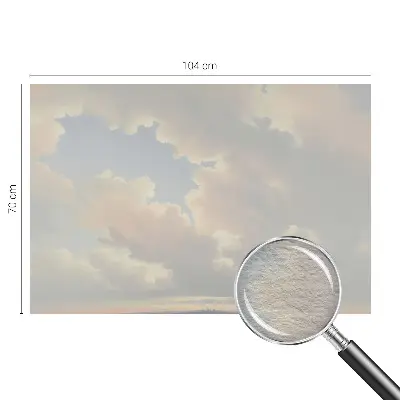 Papier peint photographique sur tissu non tissé Ciel pastel