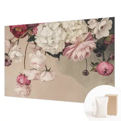 Papier peint intissé Fleurs romantiques