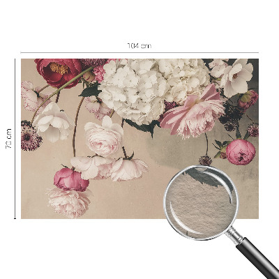 Décoration murale panoramique intissé Romantické kvety