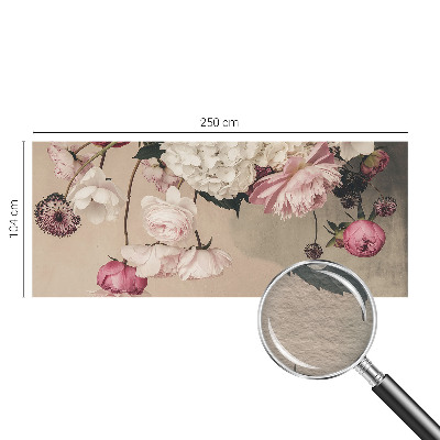 Décoration murale panoramique intissé Romantické kvety