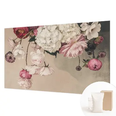 Papier peint intissé Fleurs romantiques