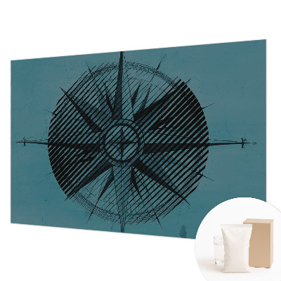 Papier peint salon moderne Námorný kompas