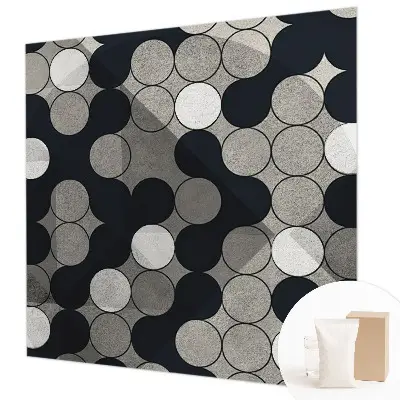Papier peint intissé Cercles géométriques