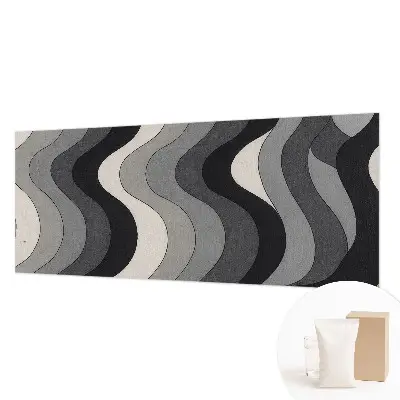 Papier peint photo grand format pour le mur Vagues grises