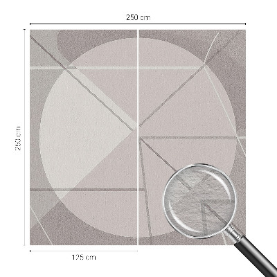 Papier peint panoramique chambre Abstraktná geometria