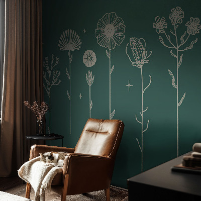 Papier peint panoramique enfant Jemné kvety